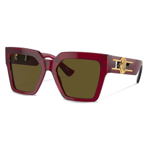 bold bordeaux versace sunglasses